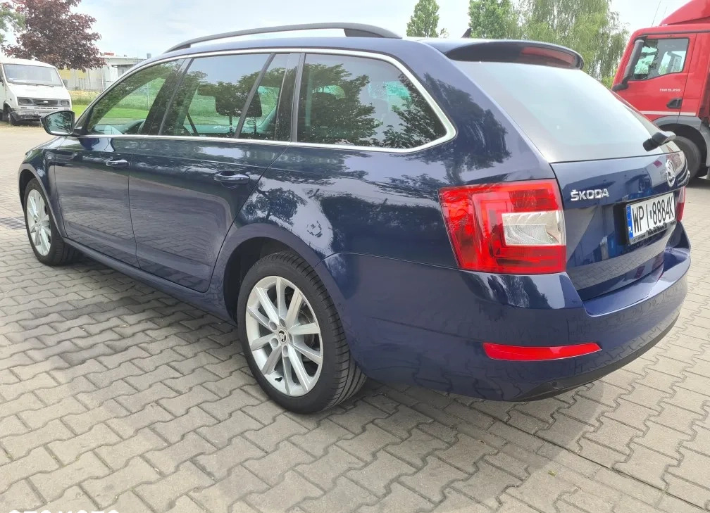 Skoda Octavia cena 53900 przebieg: 149000, rok produkcji 2015 z Warszawa małe 29